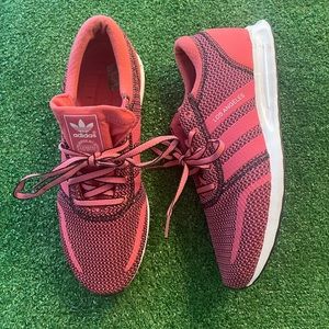 Pink Adidas Los Angeles Runners/Trainers size 10